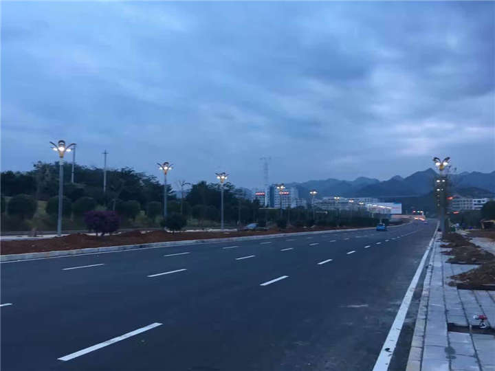 黑龙江二道河农场LED景观灯亮化工程